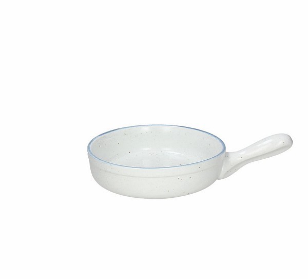 Zdjela sa ručkom Organica Mare 18cm bijeli porcelan Tognana